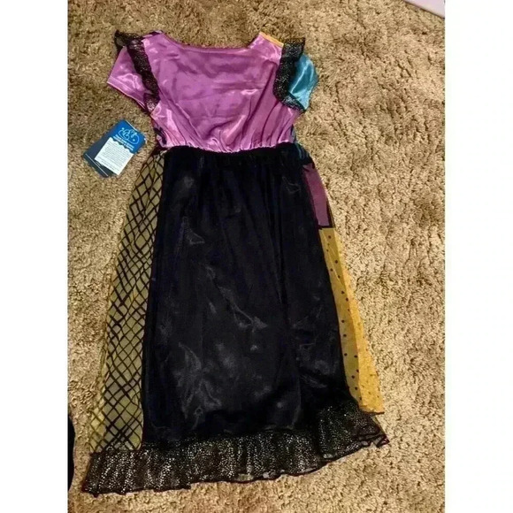 Nightmare Before Christmas Sally‎ Nightgown Sleep Costume Girls XS 4-5 Dress NWT - Picture 2 of 3